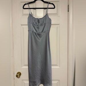 Wilfred Silver Spaghetti Strap Top